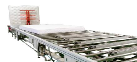 What machines are needed for the mattress production line?