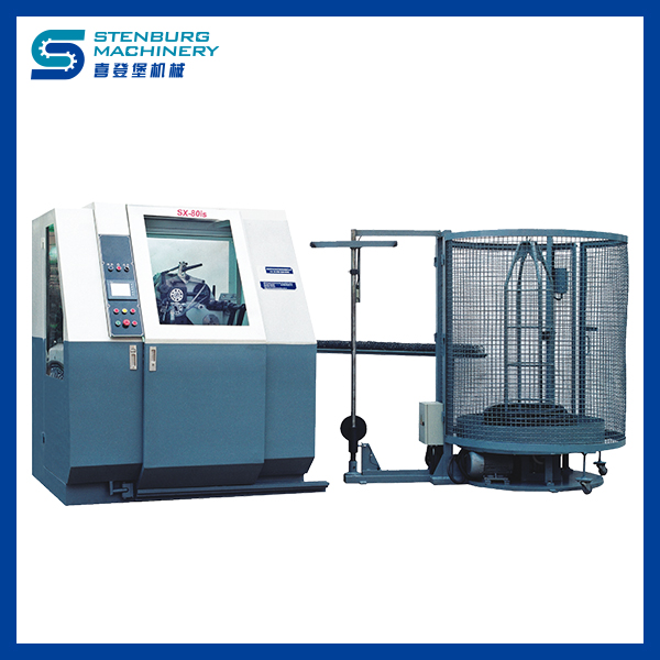 The mattress double cone spring CNC winding machine is shipped to overseas customers (Stenburg Mattress Machinery)