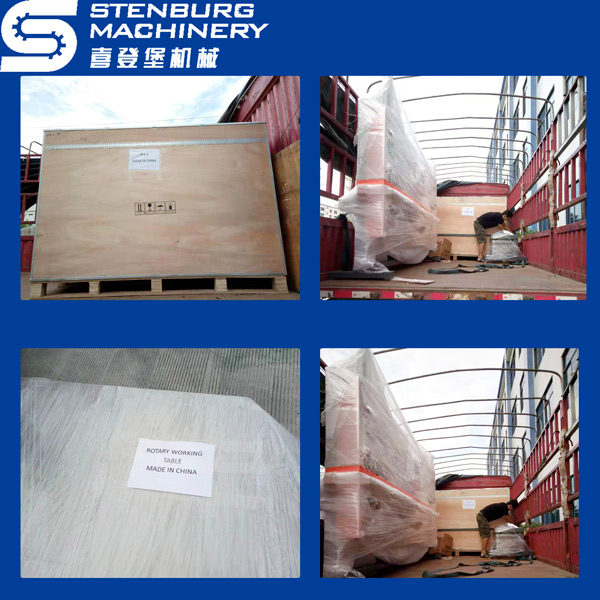 [Stenburg loading time]Loading the machine of Guatemala client
